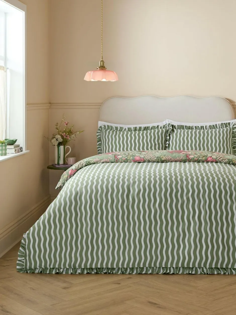 Furn Gardenia Reversable Duvet Cover Set Pink Forest Discount