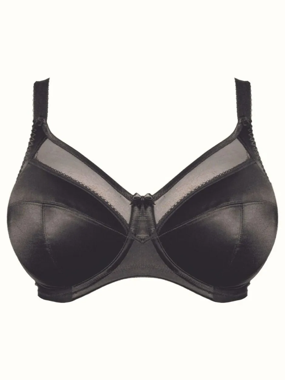 Goddess Keira Underwire Bra Black Hot