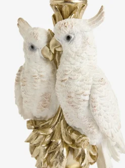 Next Gold Cockatoo Pillar Candle Holder Outlet