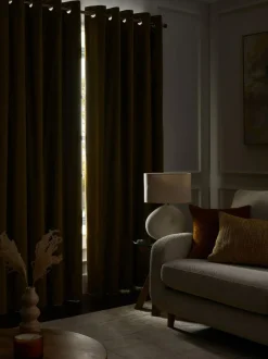 Next Gold Dark Matte Velvet Blackout/Thermal Curtains Best
