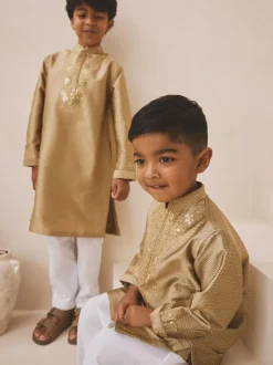 Next Gold Eid Kurta (3mths-16yrs) Clearance