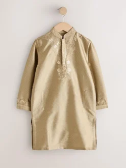 Next Gold Eid Kurta (3mths-16yrs) Clearance