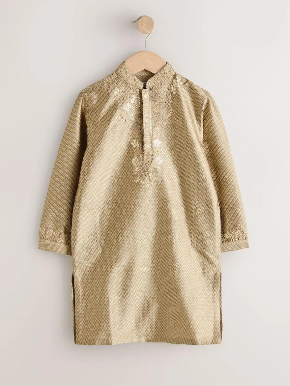 Next Gold Eid Kurta (3mths-16yrs) Clearance