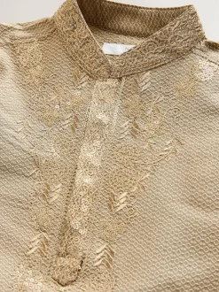 Next Gold Eid Kurta (3mths-16yrs) Clearance