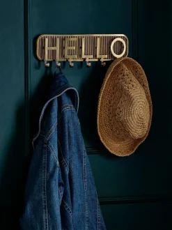 Next Gold Hello Key Hooks Discount