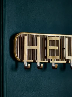 Next Gold Hello Key Hooks Discount