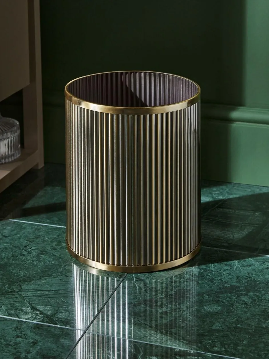 Next Gold Ribbed Bin Sale