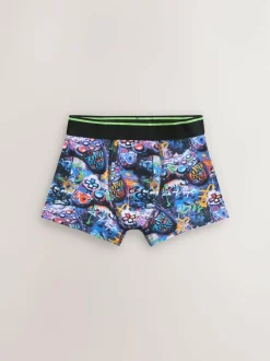 Next Boxers 5 Pack (2-16yrs) Grafitti Gamer Best