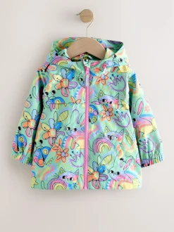 Next Waterproof Cagoule Jacket (6mths-7yrs) Green Character Best