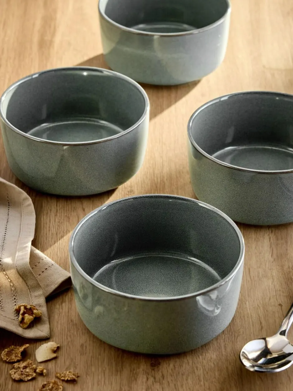 Next Green Dalton Set of 4 Cereal Bowls Outlet