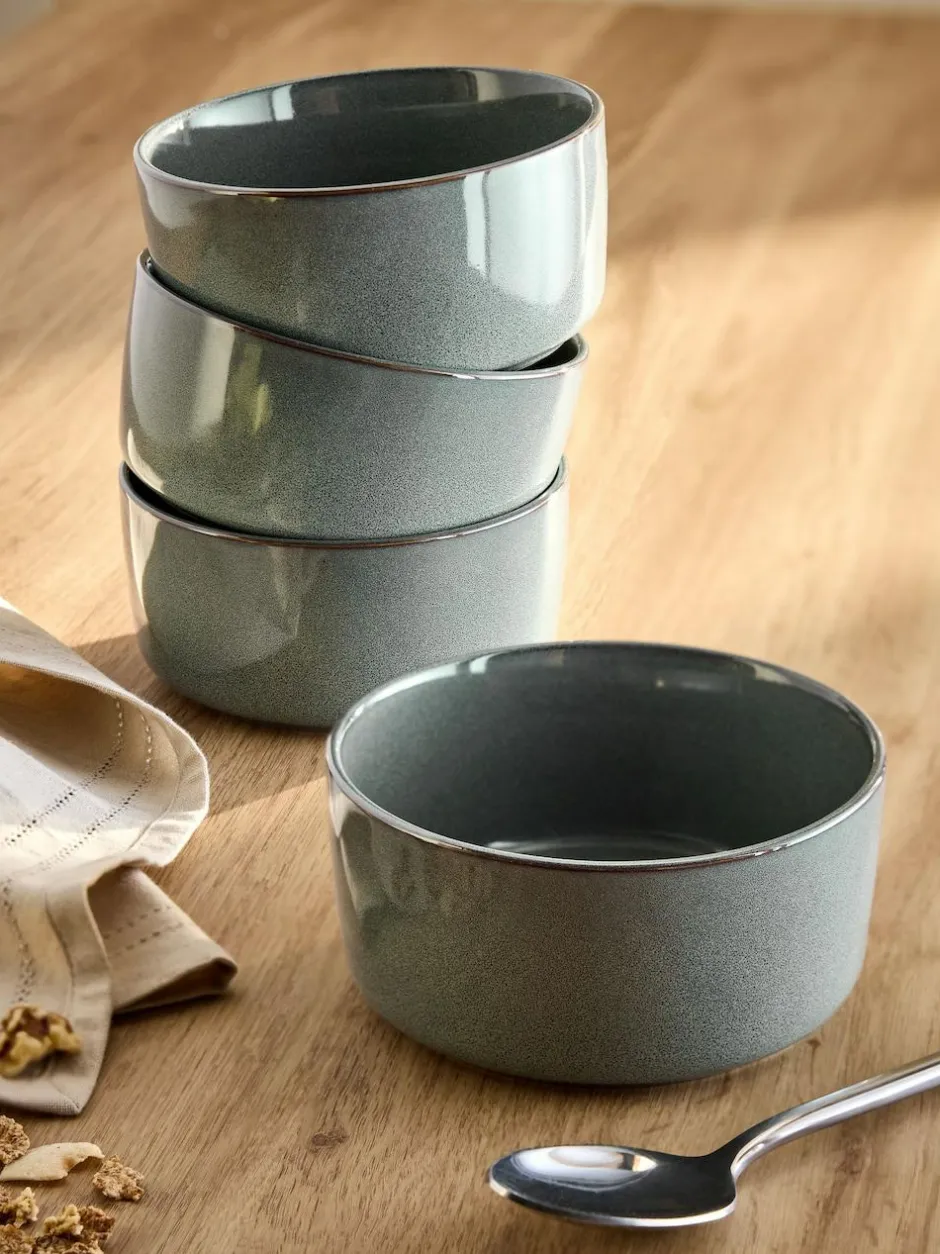 Next Green Dalton Set of 4 Cereal Bowls Outlet
