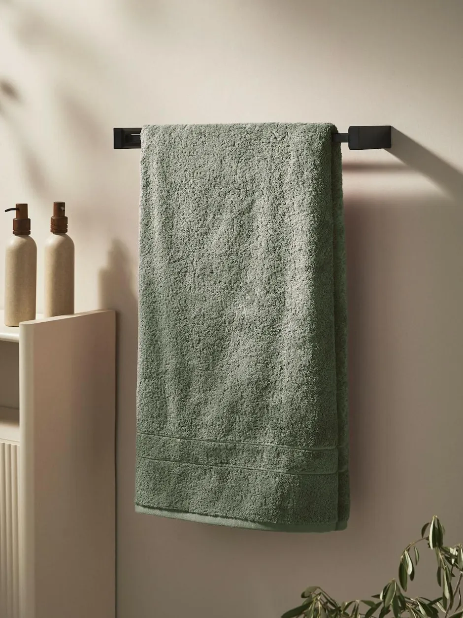 Next Green Egyptian Cotton Luxe Heavy Weight Towel Outlet
