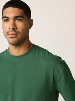 Next Green Forest Relaxed Fit Heavyweight T-Shirt Outlet