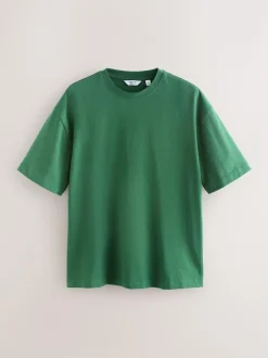 Next Green Forest Relaxed Fit Heavyweight T-Shirt Outlet