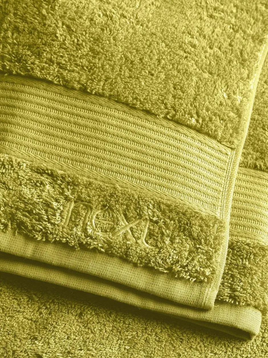 Next Green Lime Egyptian Cotton Towel Outlet
