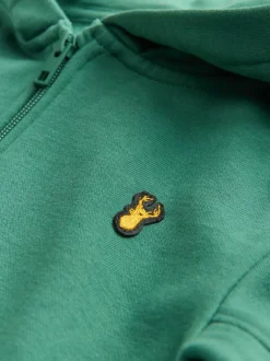 Next Logo Zip Through Hoodie (3-16yrs) Green Best