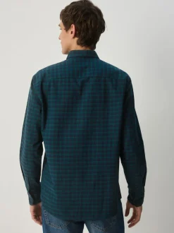 Next Green Long Sleeve Check Shirt Best