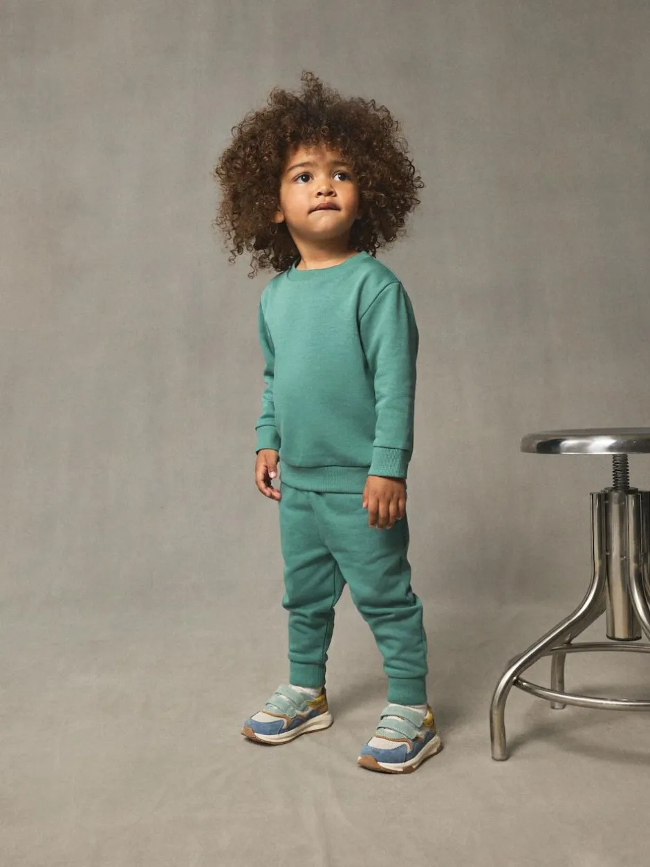 Next Green Plain Sweatshirt And Joggers Set (3mths-7yrs) Online