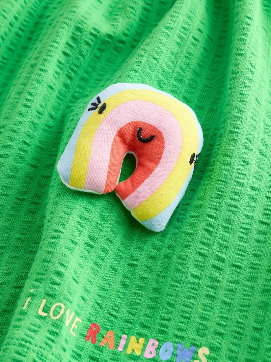 Next Jersey Dress (3mths-7yrs) Green Rainbow Clearance