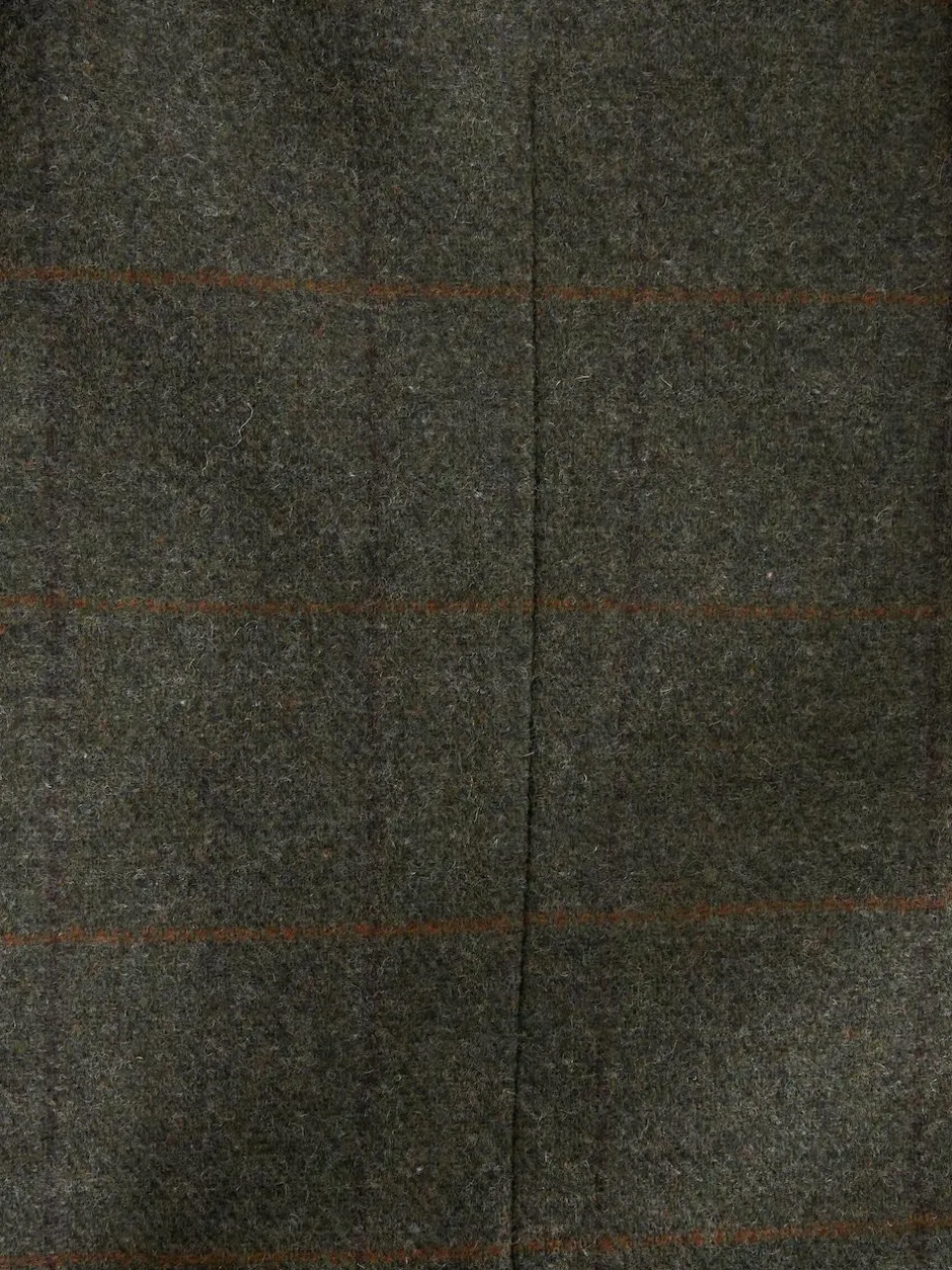 Next Green Regular Fit Nova Fides Italian Wool Blend Trimmed Check Suit Jacket Discount