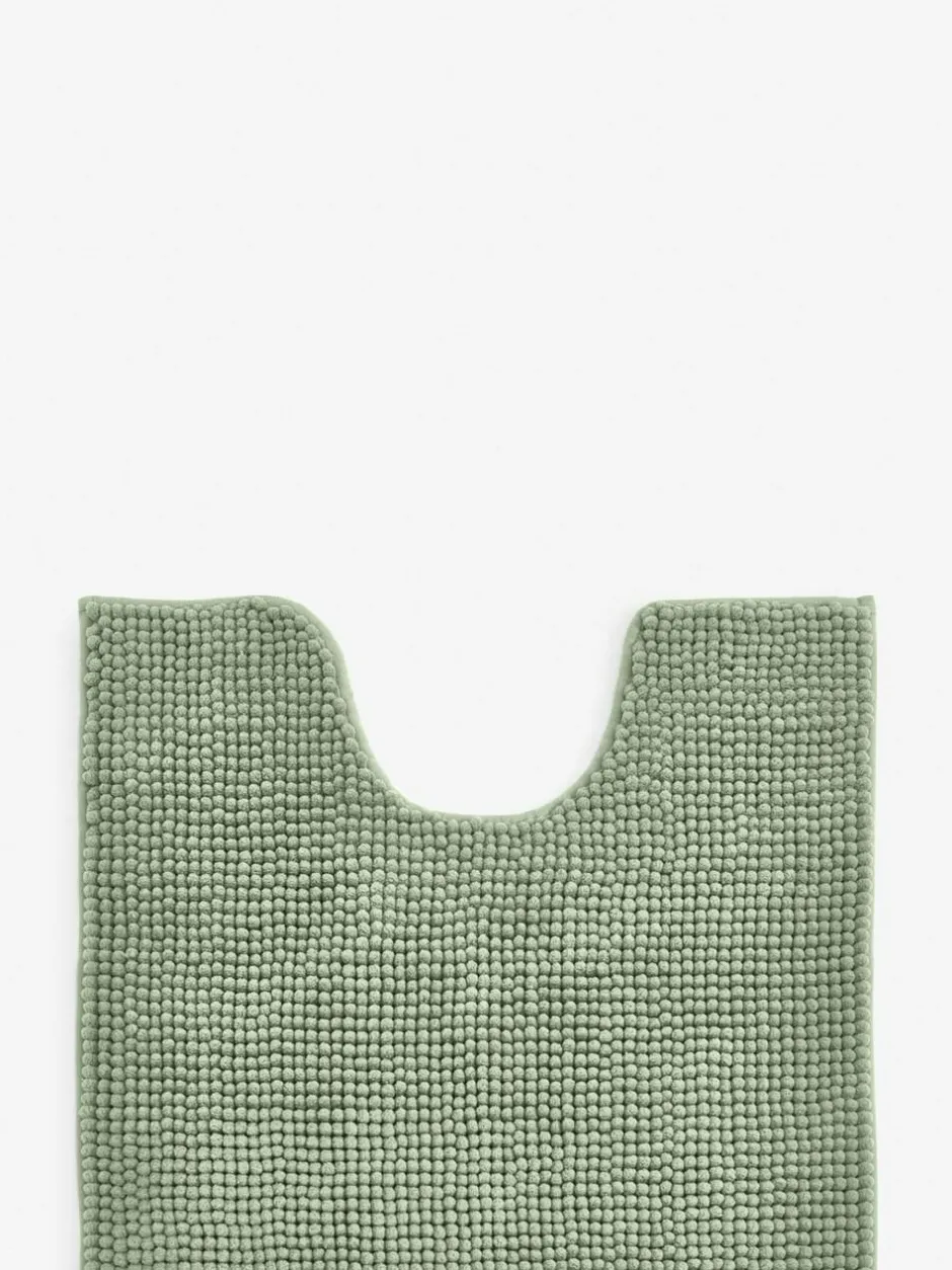 Next Green Sage Mid Bobble Pedestal Mat
