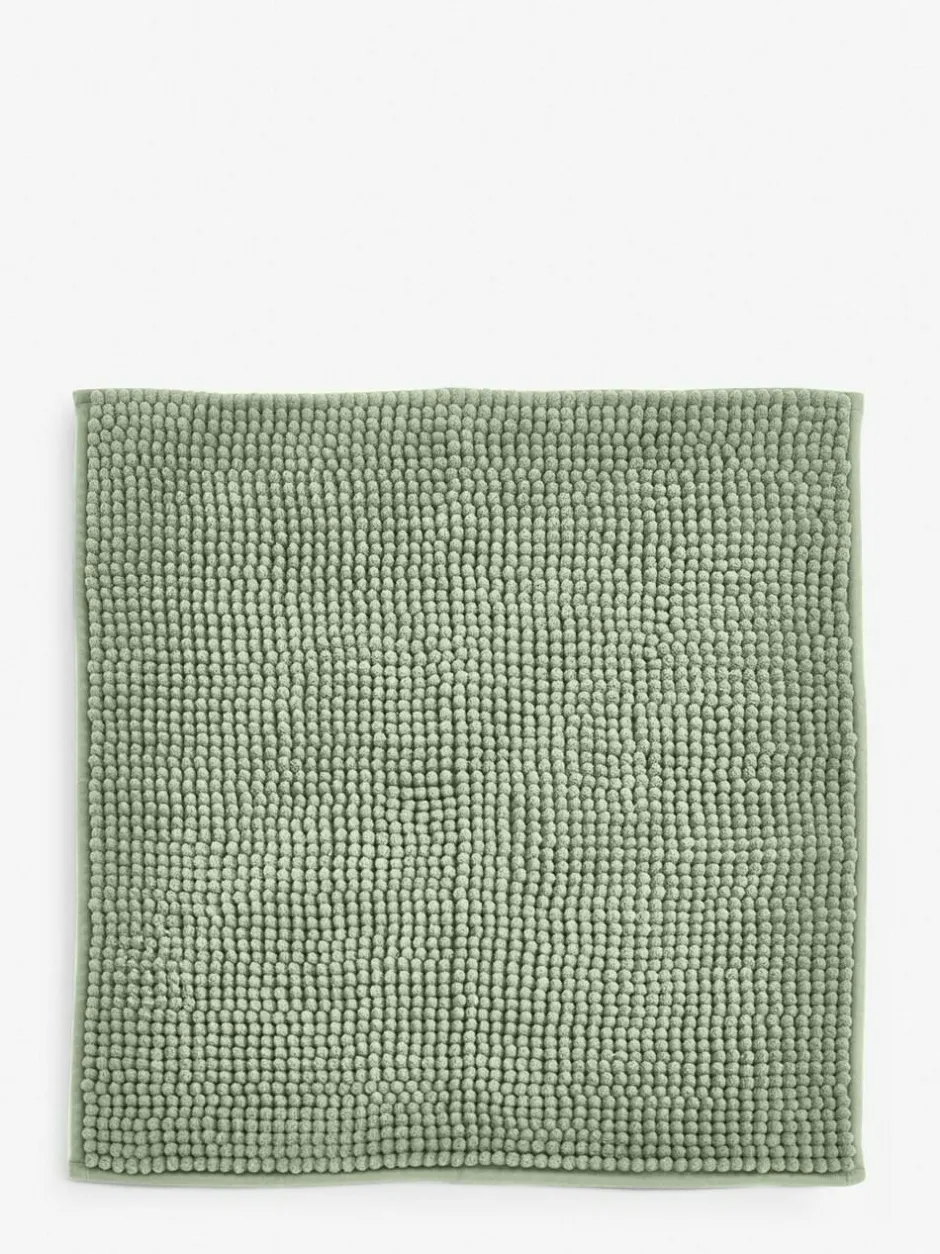 Next Green Sage Mid Bobble Shower Mat Sale