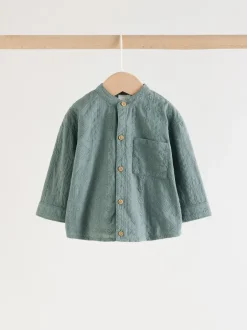 Next Shirt and Trousers Baby Set (0mths-3yrs) Green Sale