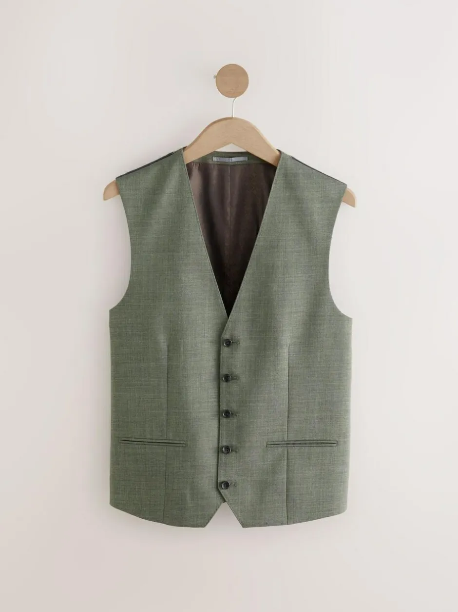 Next Green Signature Nova Fides Wool Waistcoat Clearance