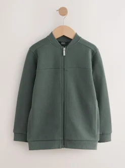 Next Smart Bomber Jacket (3-16yrs) Green Hot