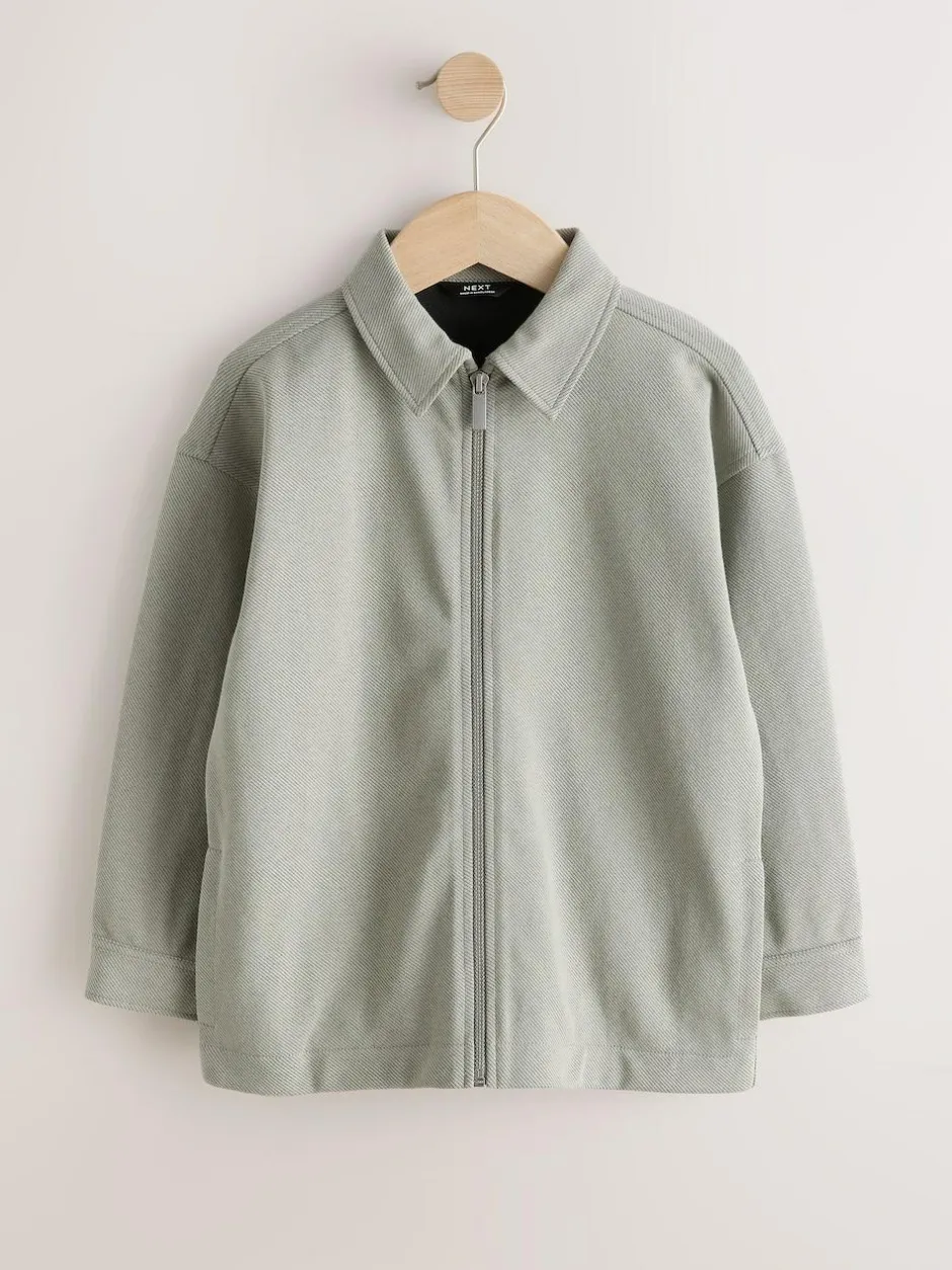 Next Green Texture Smart Shacket (3-16yrs) Outlet