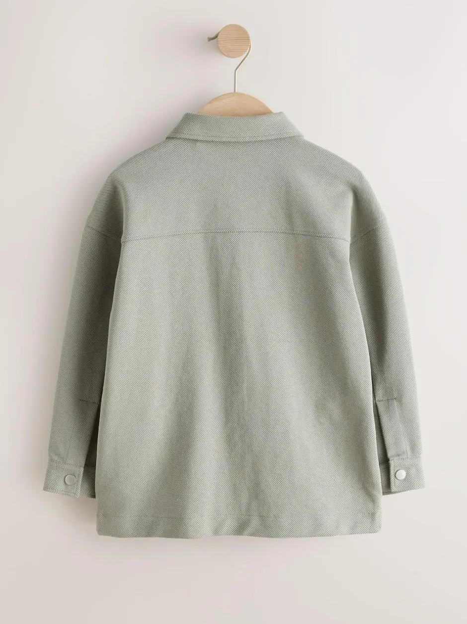 Next Green Texture Smart Shacket (3-16yrs) Outlet