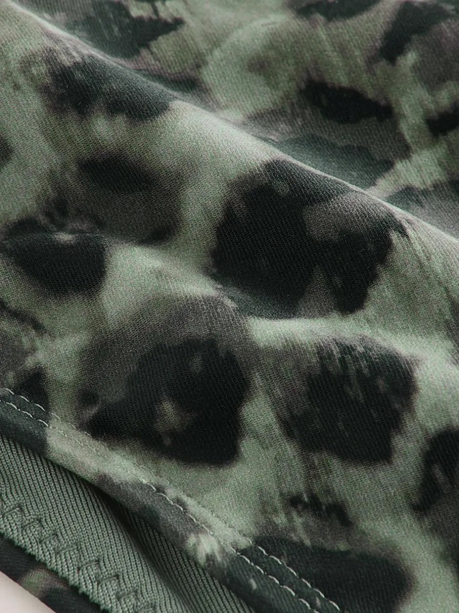 Next Green/Black Leopard Print Brazilian High Leg Bikini Bottoms