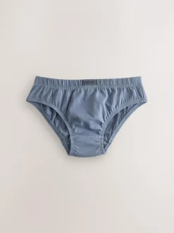 Next 100% Cotton Briefs 7 Pack (1.5-16yrs) Green/Blue Hot