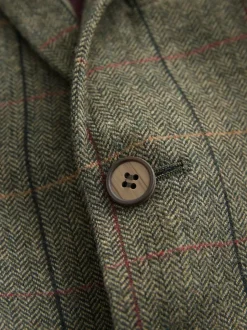 Next Blazer (3-16yrs) Green/Brown Check Hot