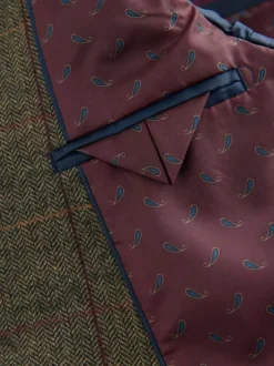 Next Blazer (3-16yrs) Green/Brown Check Hot