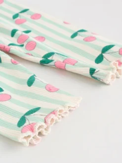 Next Baby Sweatshirt and Leggings 2 Piece Set (0mths-2yrs) Green/Ecru Outlet