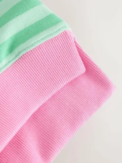 Next Sweatshirt (3-16yrs) Green/Pink New