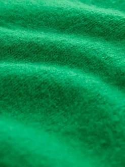 Next Green/Red Apple Graphic Sleeveless Knitted Tank With Wool Best