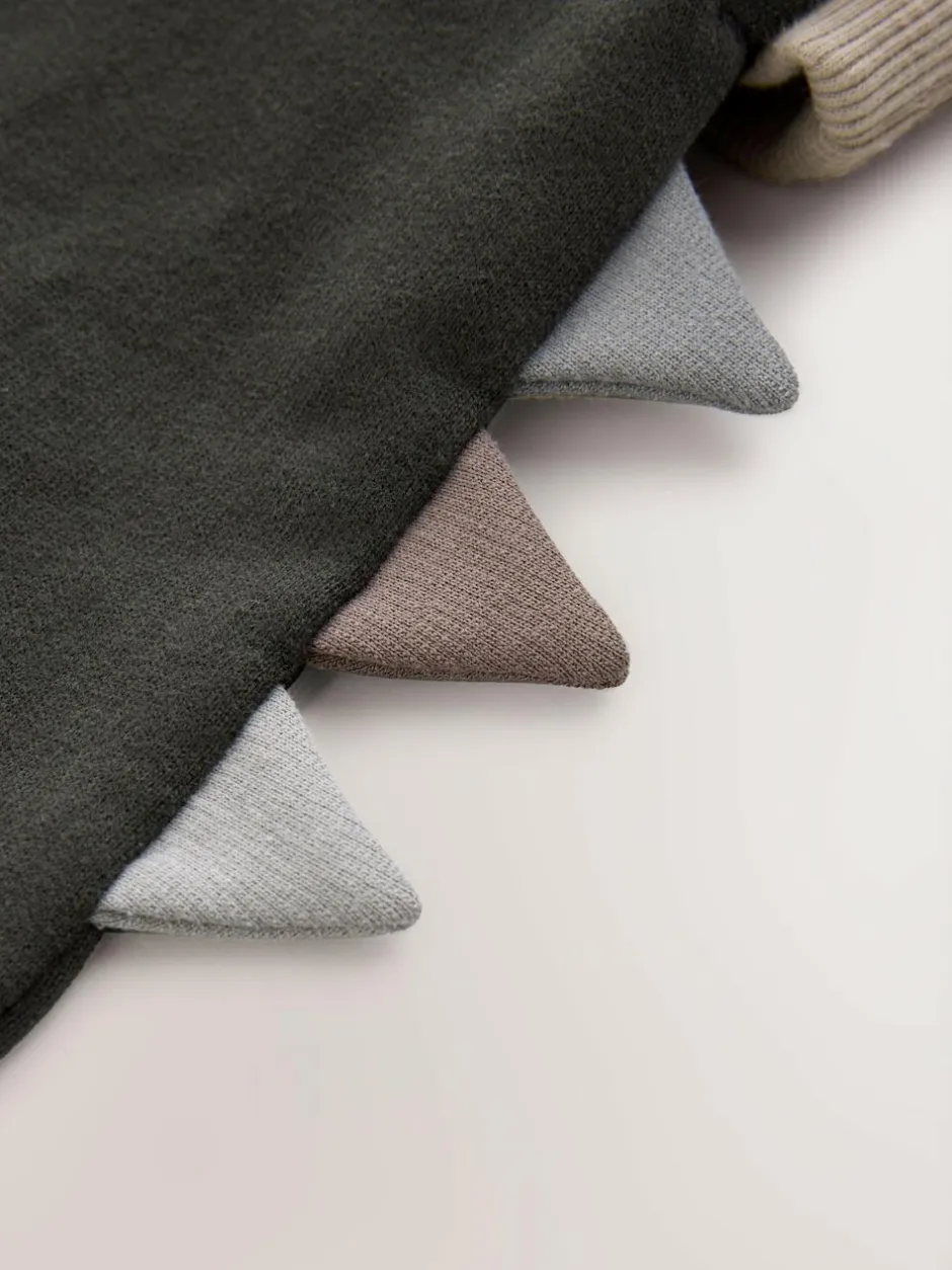 Next Grey and Charcoal Dinosaur Spike Single Sweatshirt and Joggers Set (3mths-7yrs) Clearance