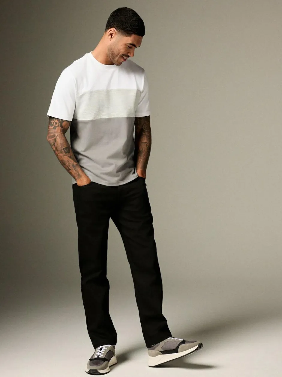 Next Block T-Shirt Grey Best