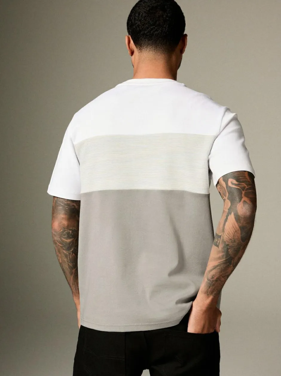 Next Block T-Shirt Grey Best