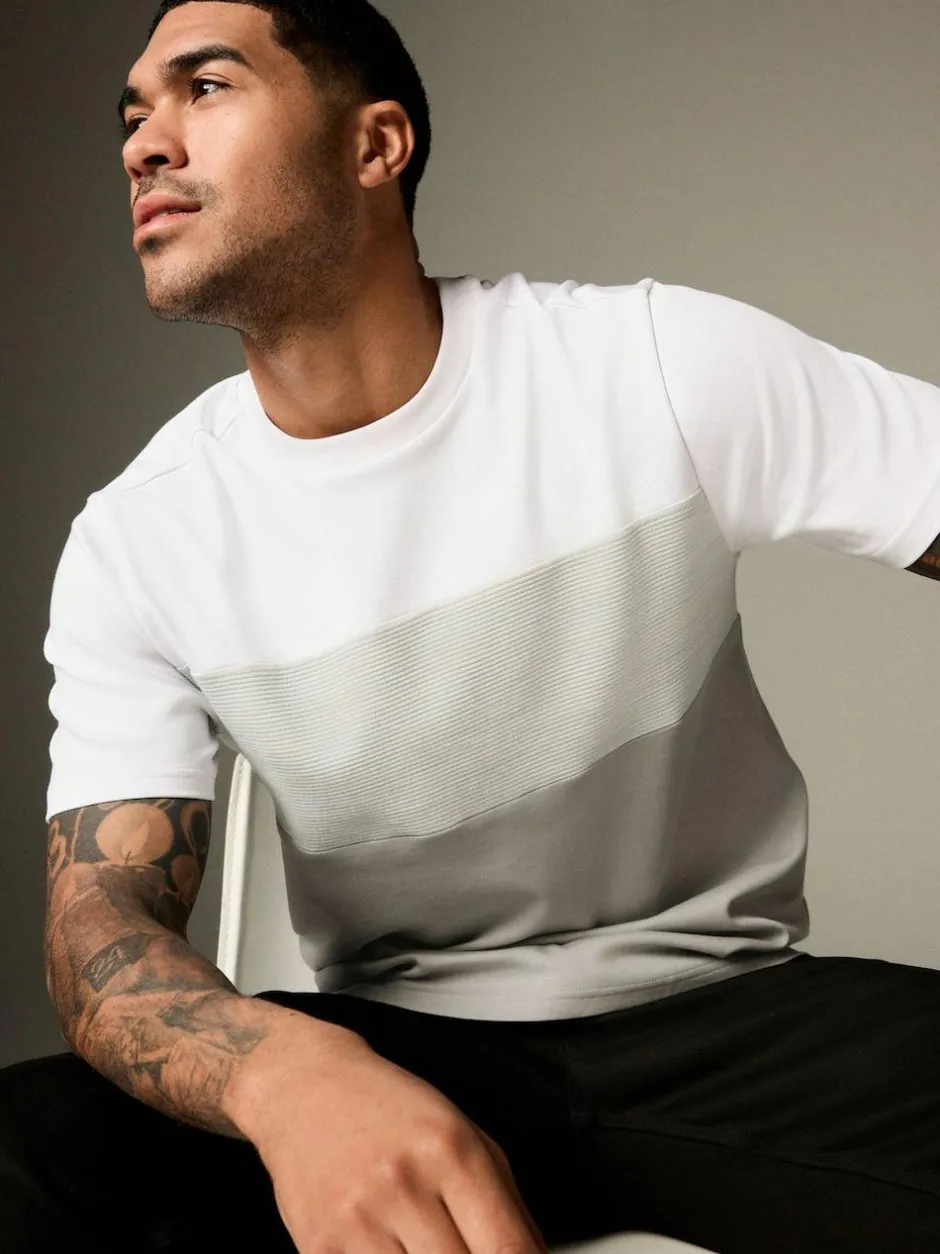 Next Block T-Shirt Grey Best