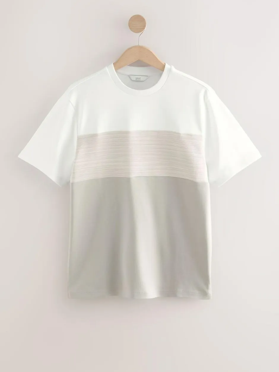 Next Block T-Shirt Grey Best