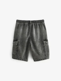 Next Cargo Shorts (3-16yrs) Grey Clearance