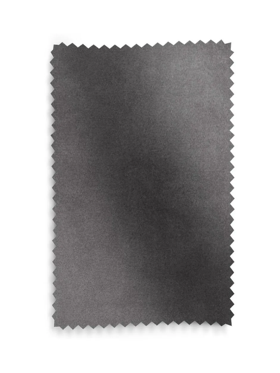 Next Grey Charcoal Matte Velvet Super Thermal Curtains New