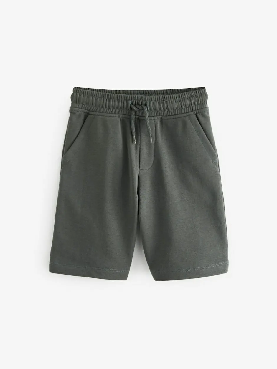 Next Grey Charcoal Regular Fit Basic Shorts (3-16yrs) Best