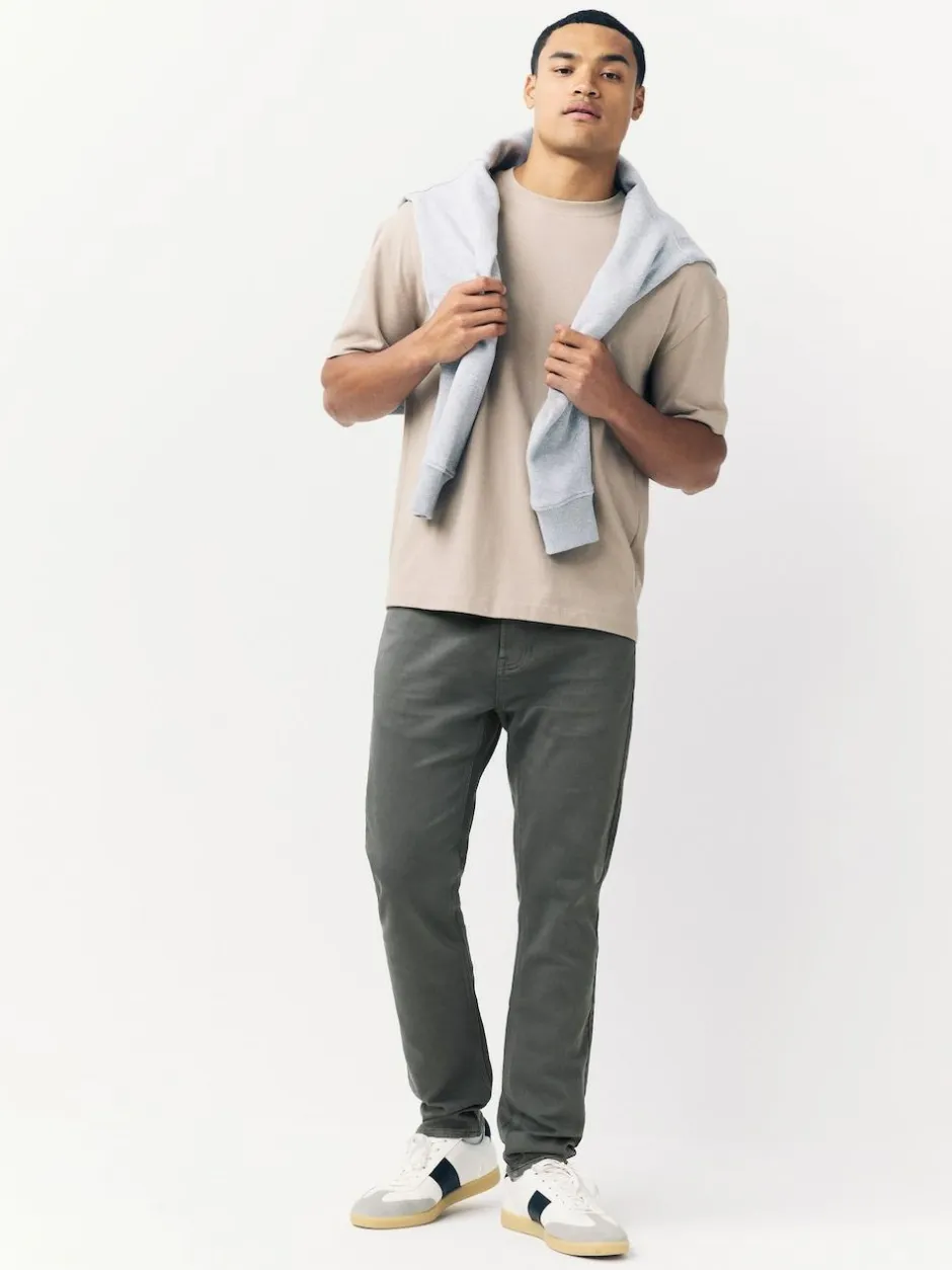 Next Grey Charcoal Skinny Fit Comfort Stretch Jeans Hot