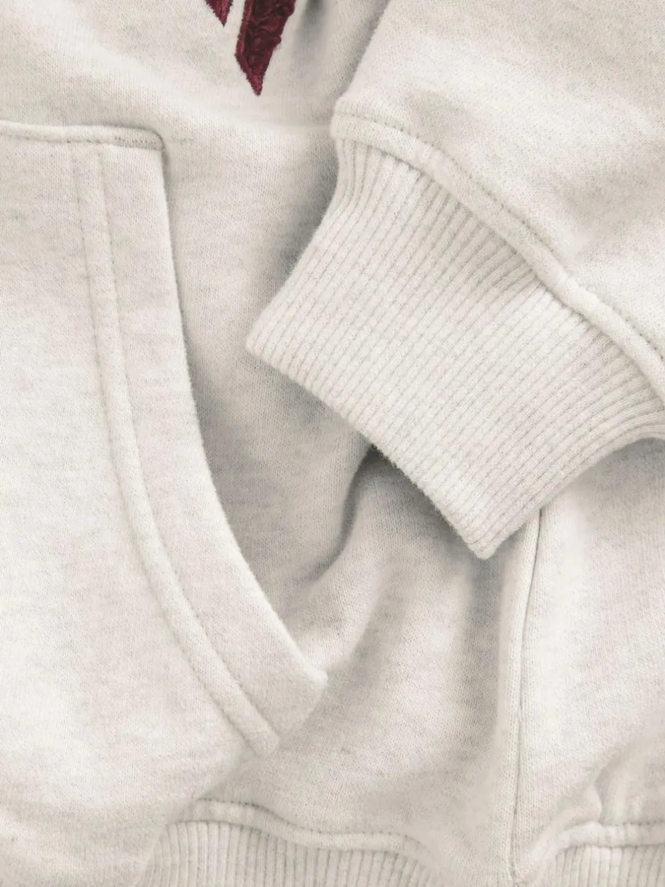 Next Grey City Slogan Hoodie (3-16yrs)