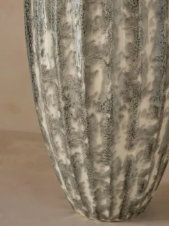 Next Grey Cream Extra Large Reactive Glaze Ceramic Vase Outlet