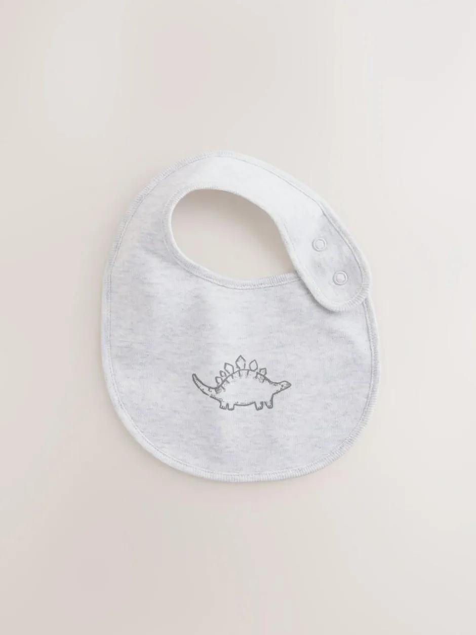 Next Grey Dinosaur Baby Bibs 3 Pack Best